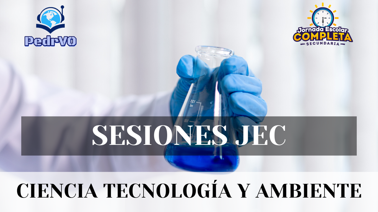 Sesiones JEC Ciencia Tecnología y Ambiente