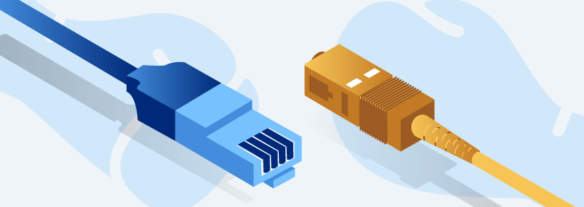 Guía de comparación sobre cable, DSL y fibra