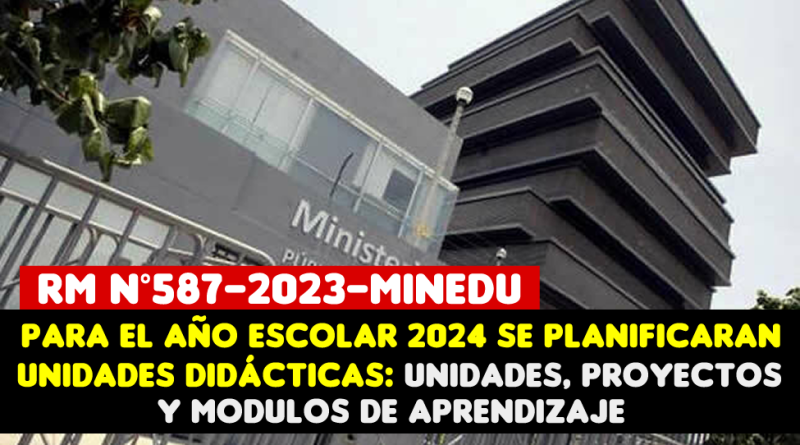 Planificación de Unidades Didácticas