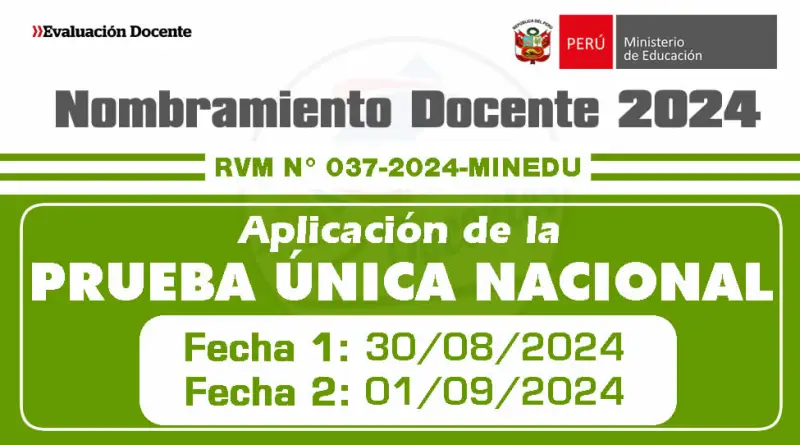 Nombramiento Docente 2024