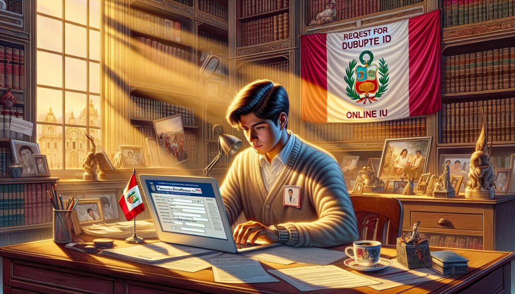 Solicitar duplicado de DNI en línea Perú