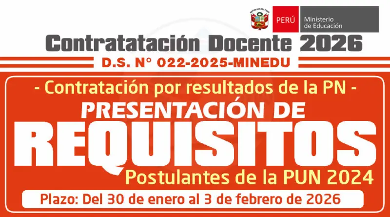 Presentación de Requisitos y Descarga de Anexos