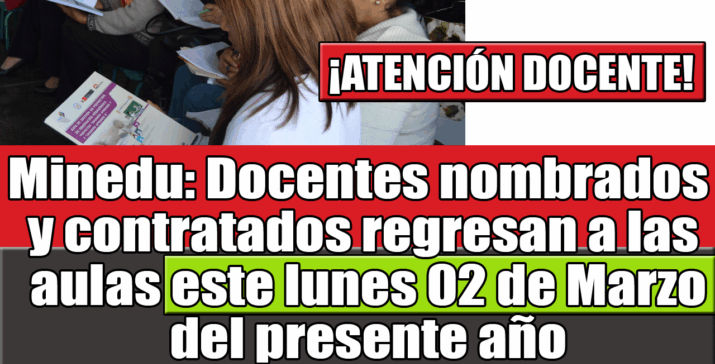 docentes retornan a los colegios