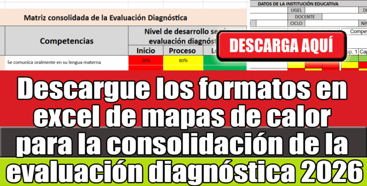 Mapas de Calor para la Consolidación de la Evaluación Diagnóstica