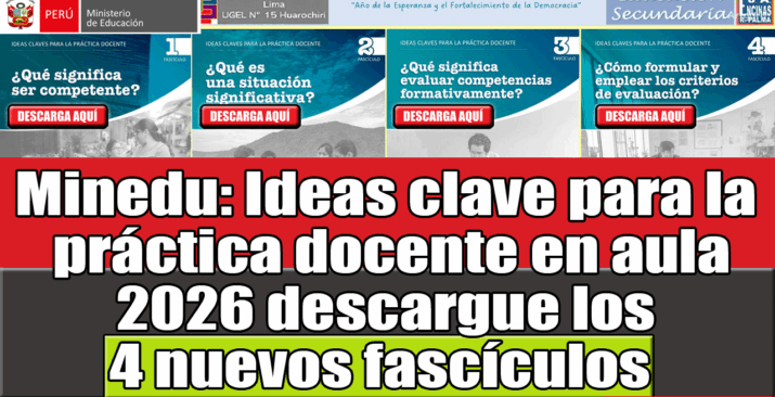 fascículos de Ideas Clave para la Práctica Docente