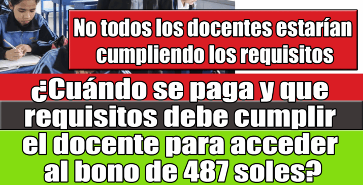 Cuándo se paga y qué requisitos debe cumplir el docente